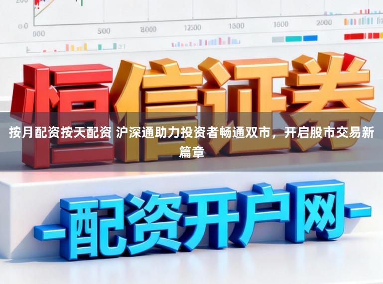 按月配资按天配资 沪深通助力投资者畅通双市，开启股市交易新篇章