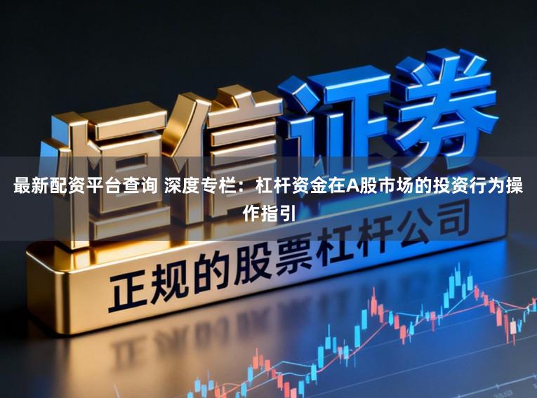 最新配资平台查询 深度专栏：杠杆资金在A股市场的投资行为操作指引